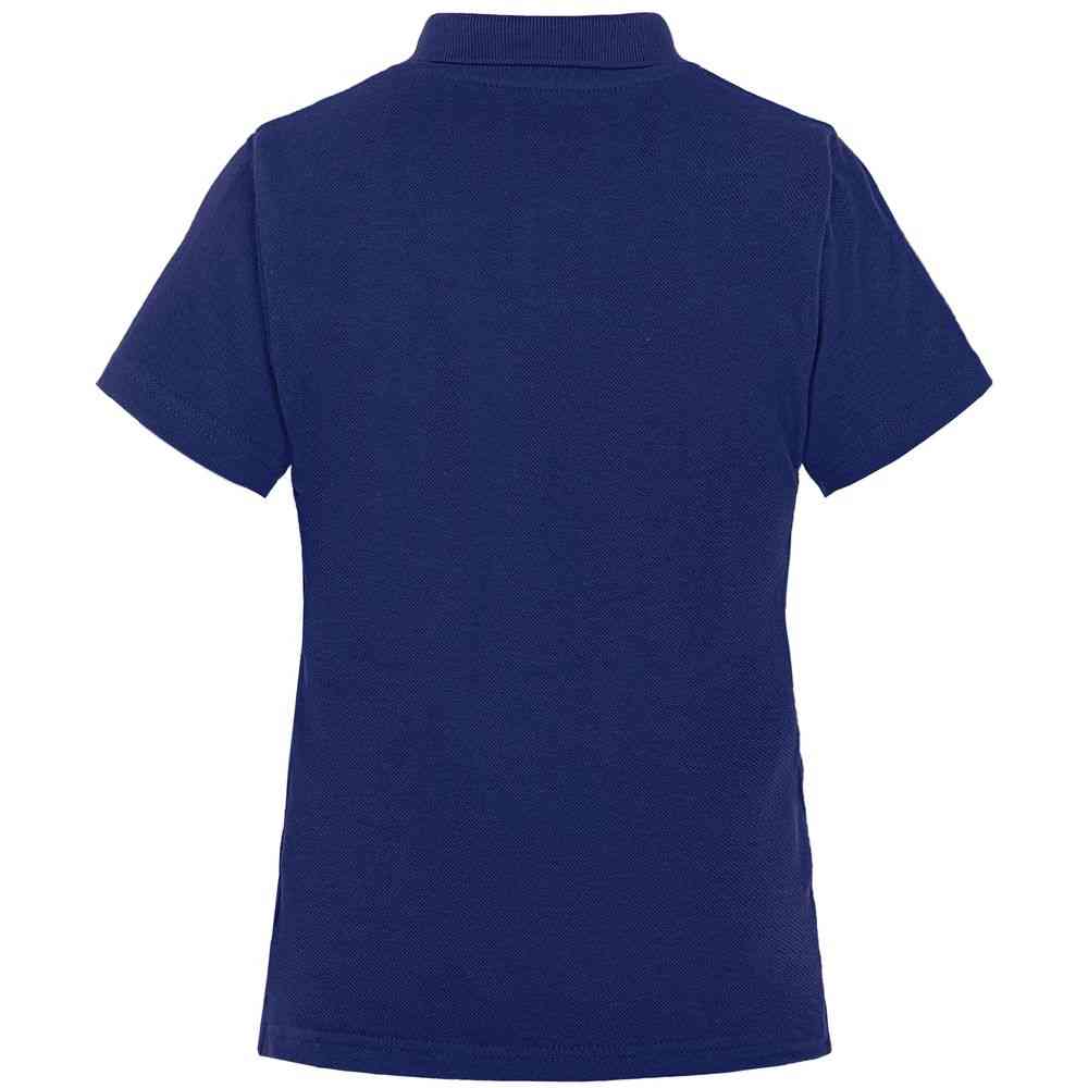 Рубашка поло детская Virma Kids, темно-синяя - 2