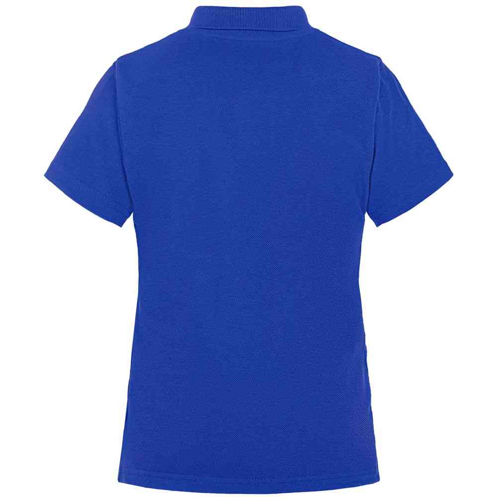 Рубашка поло детская Virma Kids, ярко-синяя - 2