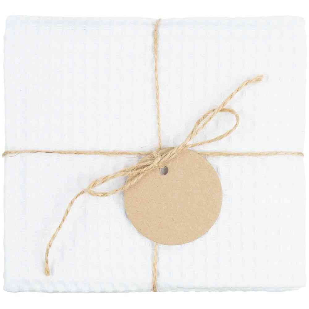 Набор кухонных полотенец Good Wipe, белый с белым - 4