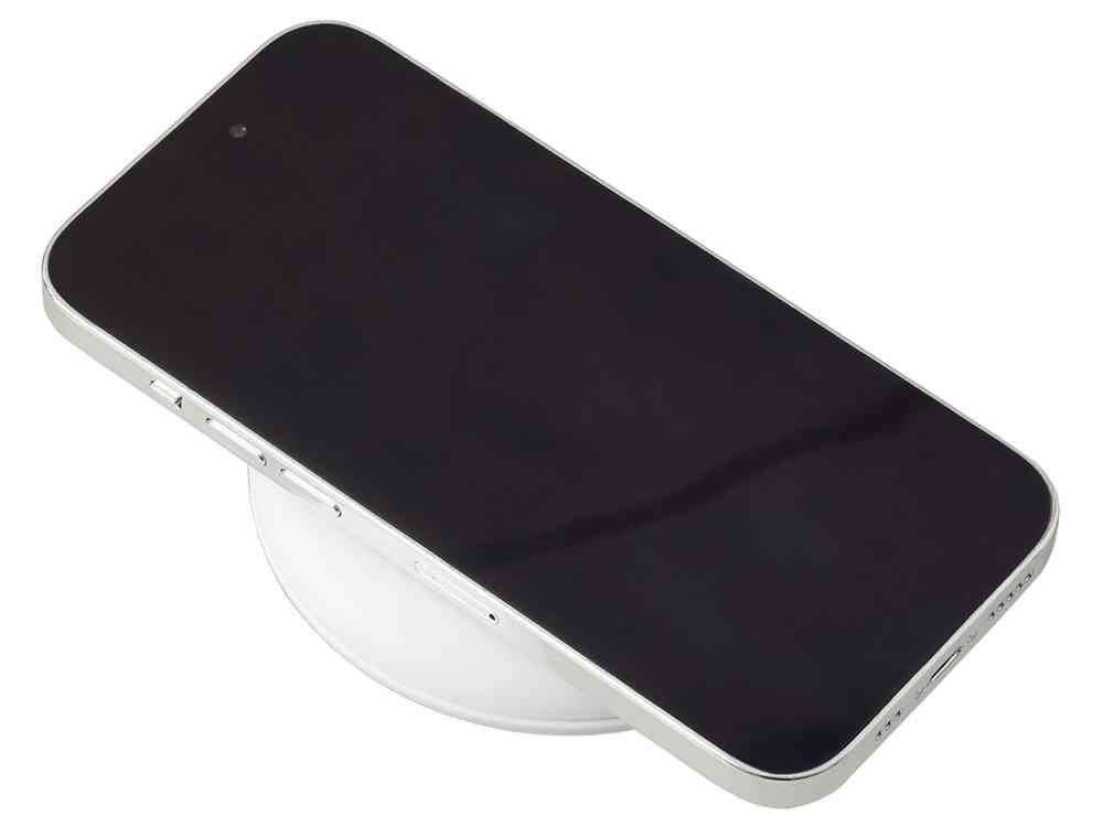 Беспроводное зарядное устройство Disc со встроенным кабелем 2 в 1 - 2