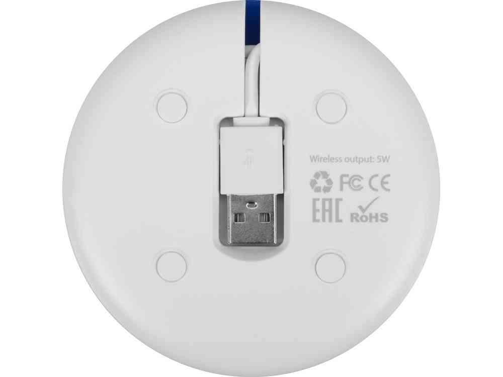 Беспроводное зарядное устройство Disc со встроенным кабелем 2 в 1 - 8