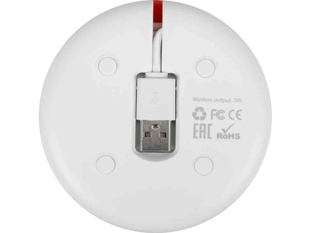 Беспроводное зарядное устройство Disc со встроенным кабелем 2 в 1 - 8