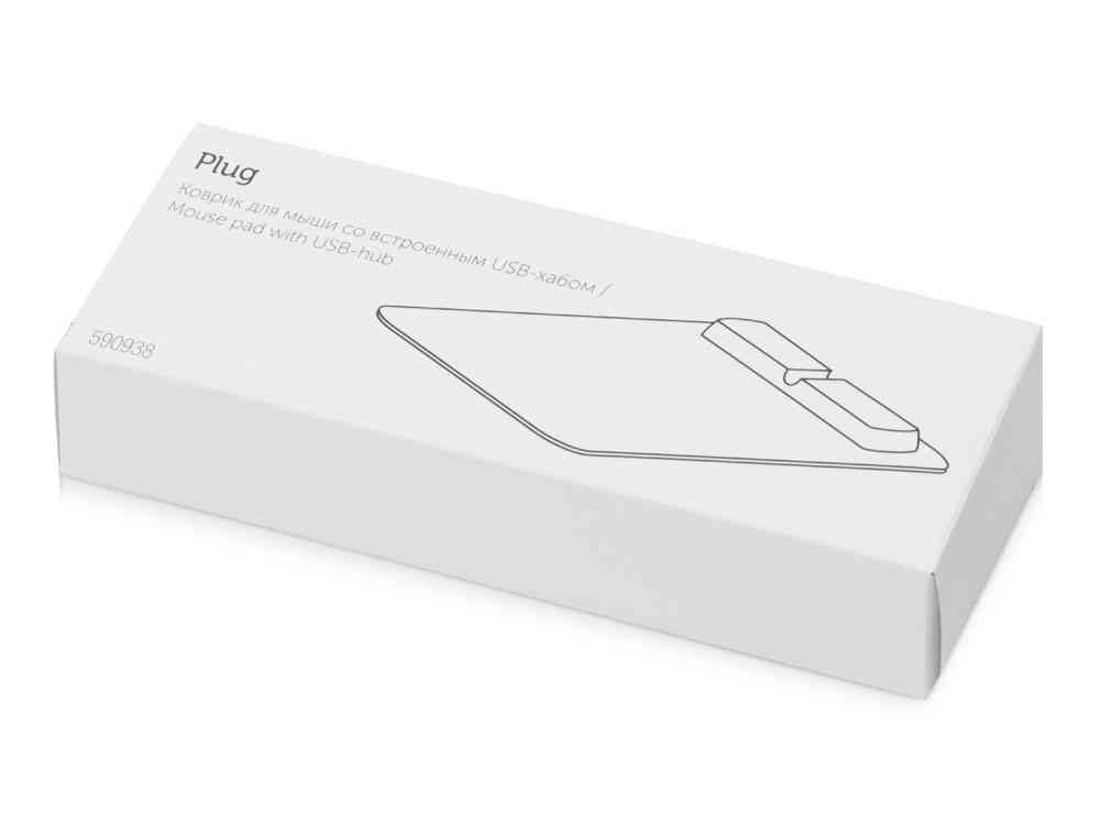 Коврик для мыши со встроенным USB-хабом Plug - 7