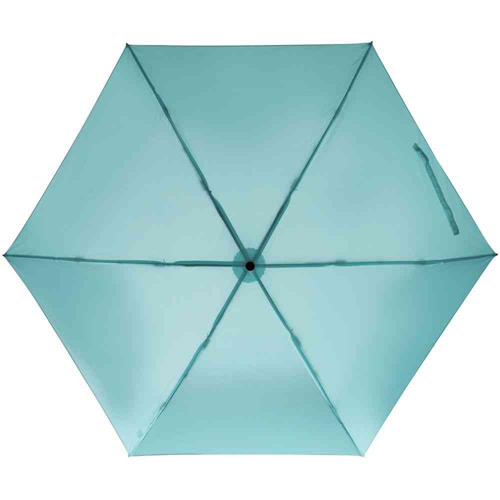 Зонт складной Zero 99, голубой - 2