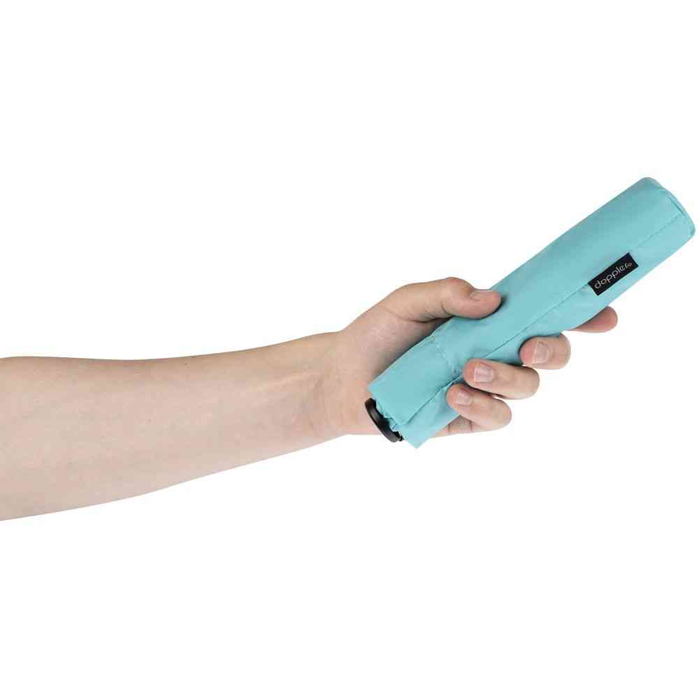 Зонт складной Zero 99, голубой - 6