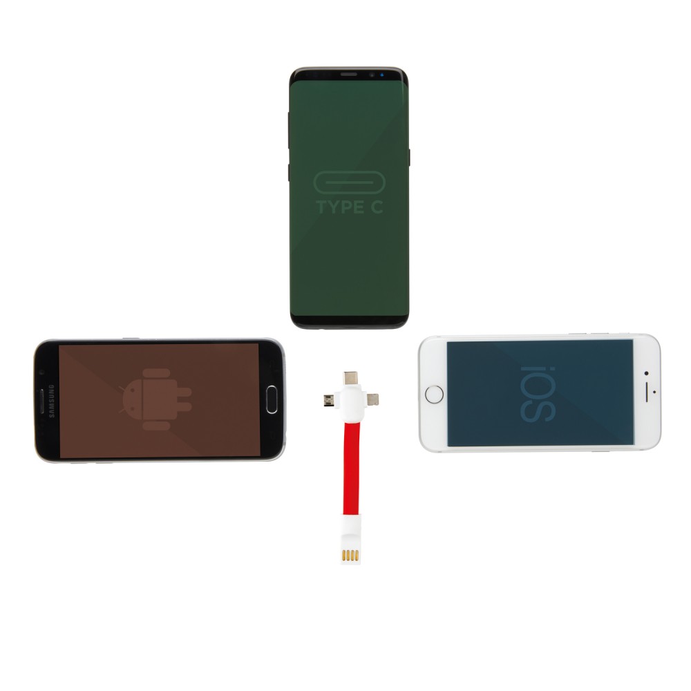 Кабель-брелок, 3 в 1 - 5