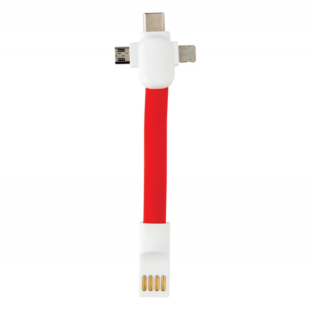 Кабель-брелок, 3 в 1 - 6