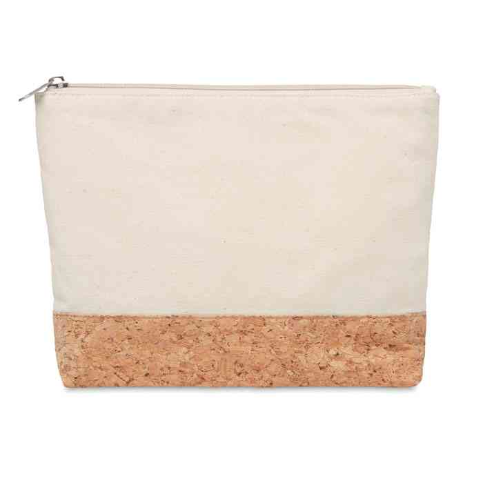 Косметичка из пробки и хлопка