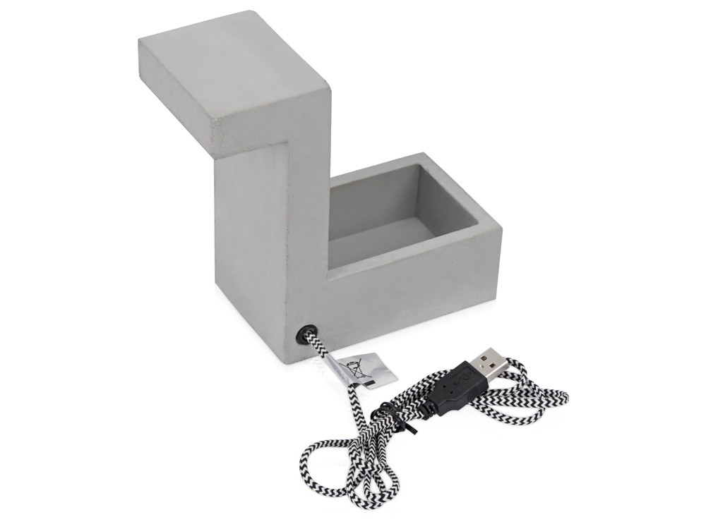 Настольная лампа из бетона Blok Lamp - 2