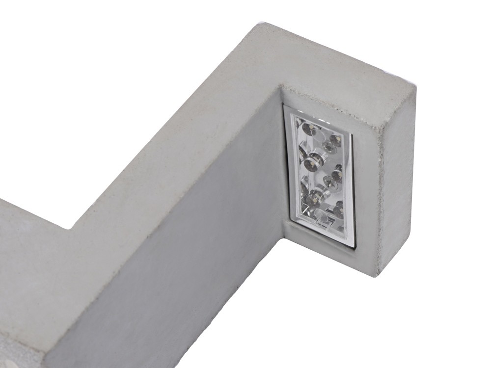 Настольная лампа из бетона Blok Lamp - 5