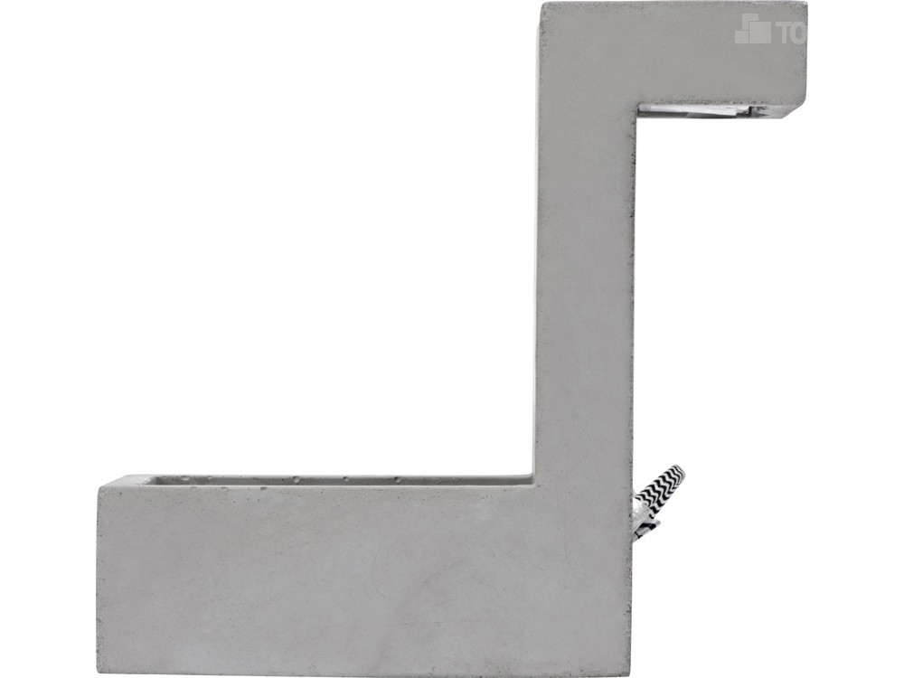 Настольная лампа из бетона Blok Lamp - 6