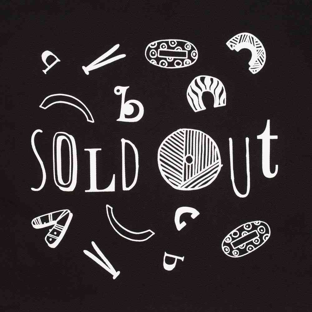 Холщовая сумка Sold Out, черная - 4