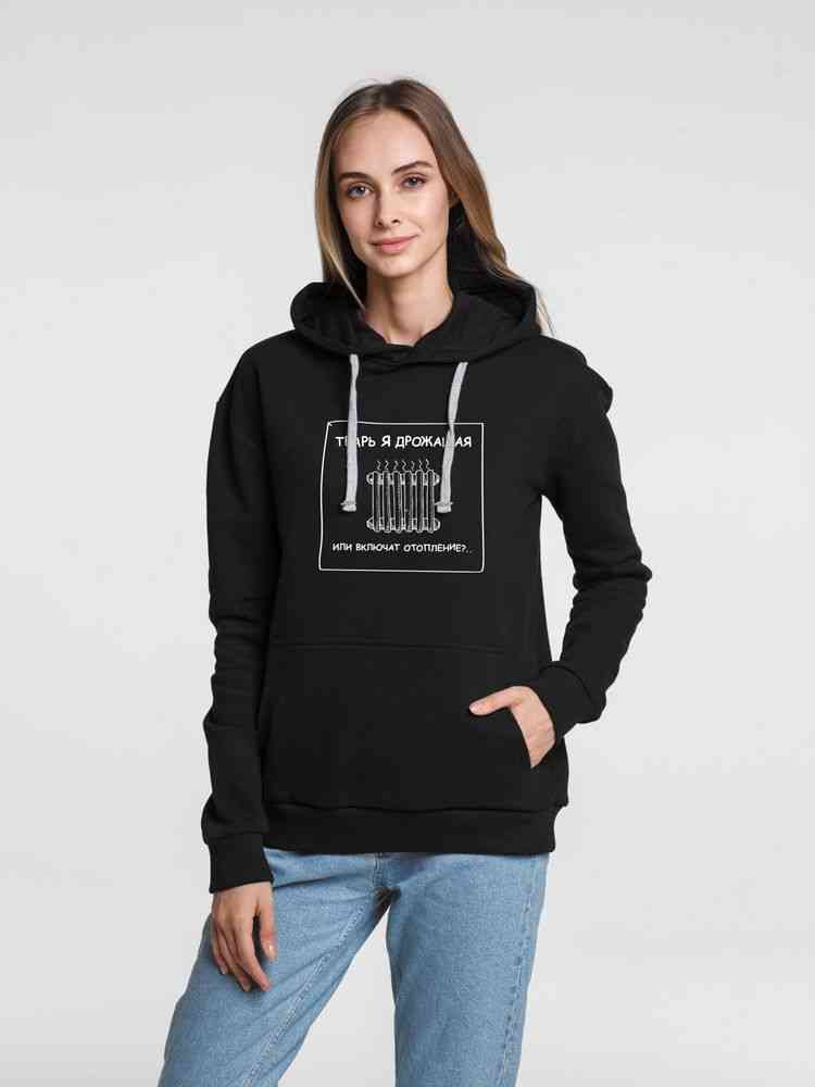 Толстовка «Тварь я дрожащая...», черная - 2