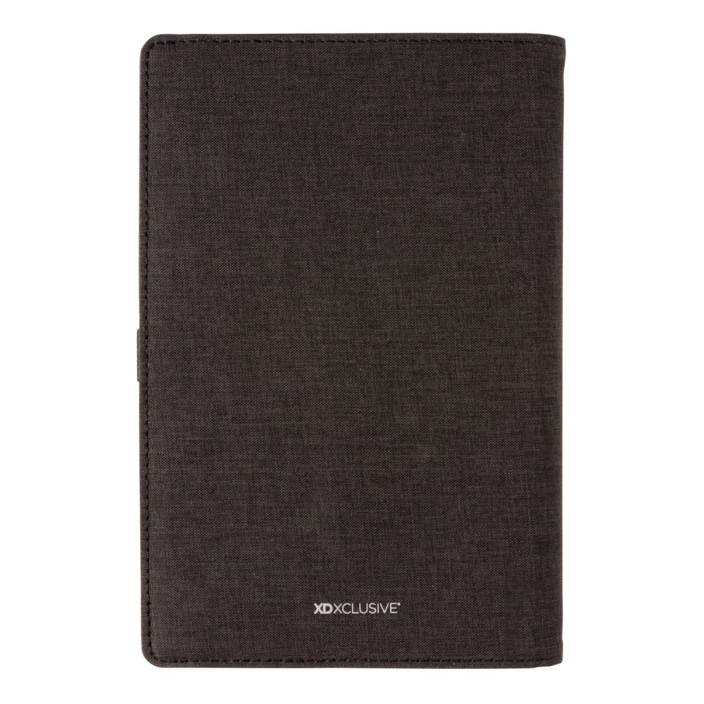 Обложка для блокнота Air из RPET с функцией беспроводной зарядки, 5W, А5 - 6