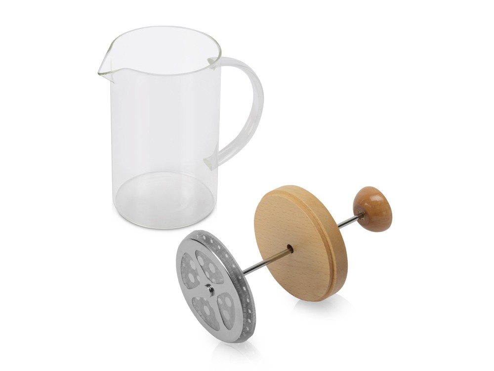 Френч-пресс с деревянной крышкой Siesta - 2