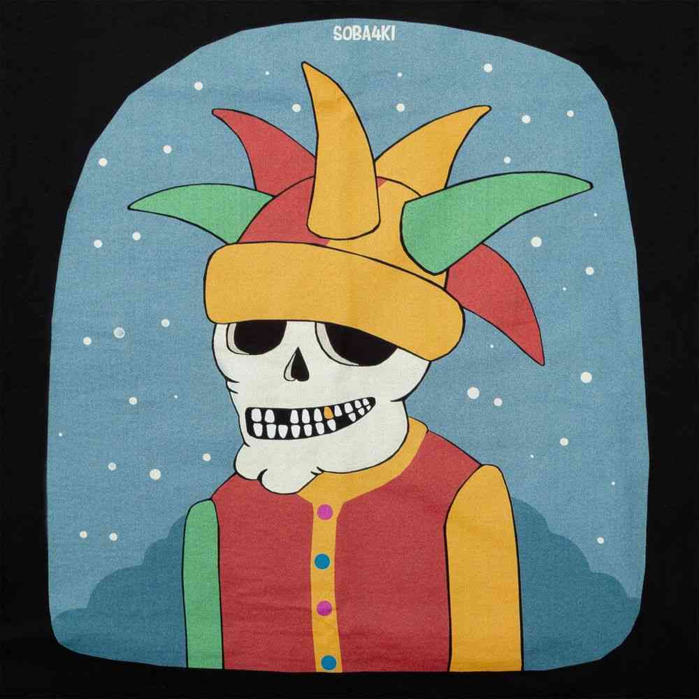 Футболка &laquo;Шут&raquo;, черная - 7