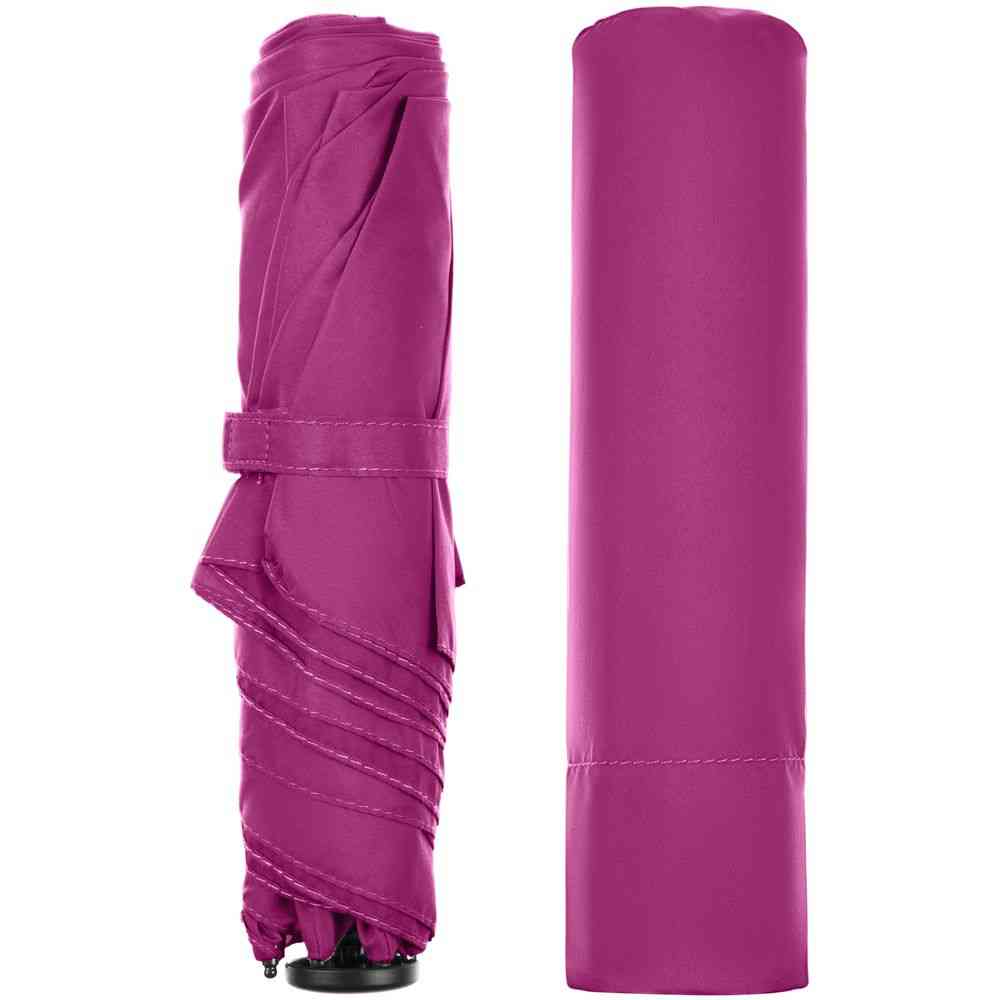 Зонт складной Zero 99, фиолетовый - 3