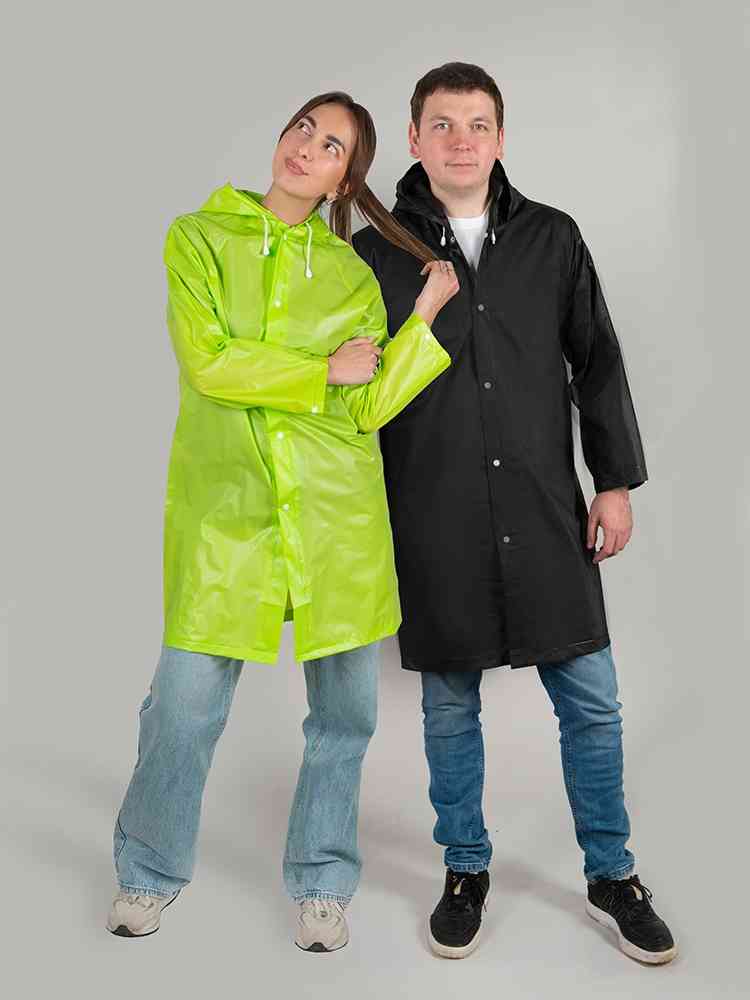 Дождевик Hawaii c чехлом унисекс - 9