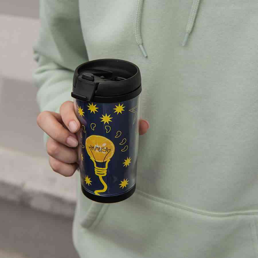 Термокружка IMPULSE под полиграфическую вставку, 220мл - 5