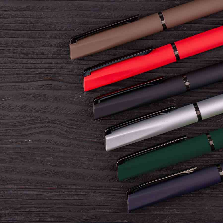 Ручка шариковая FRANCISCA, покрытие soft touch - 3