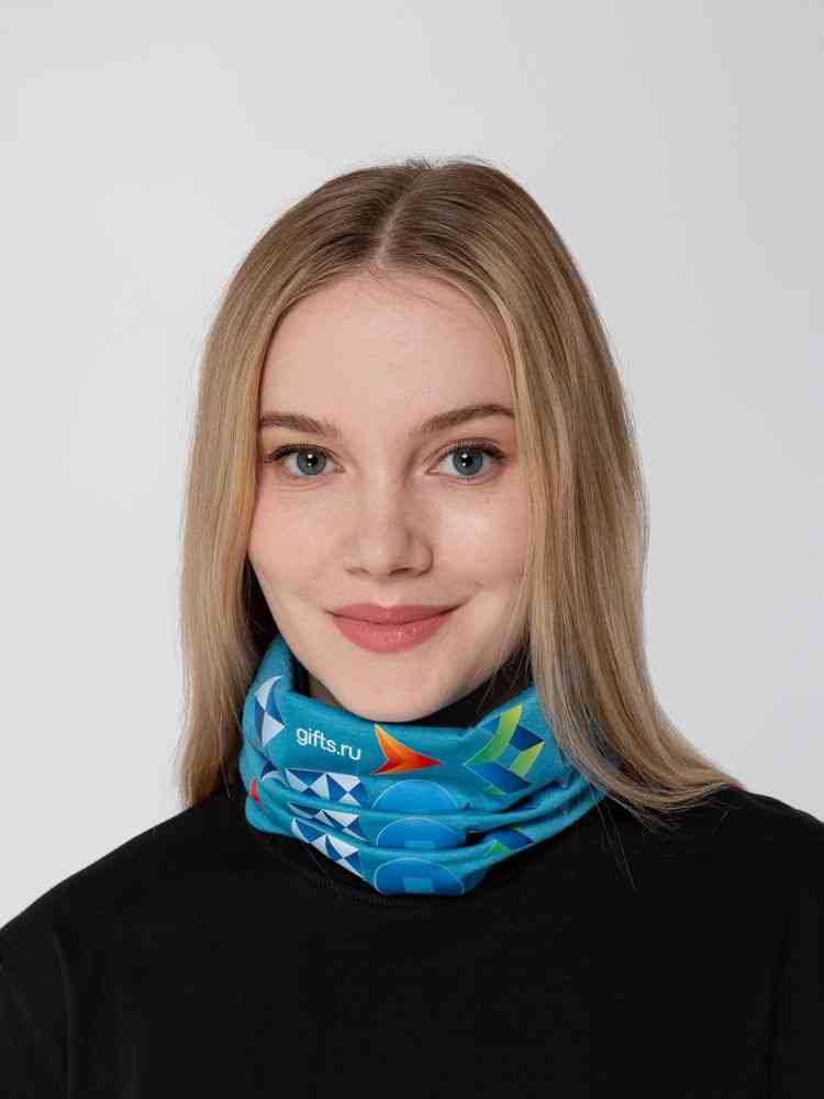 Многофункциональная бандана Bolt, ярко-бирюзовая - 13