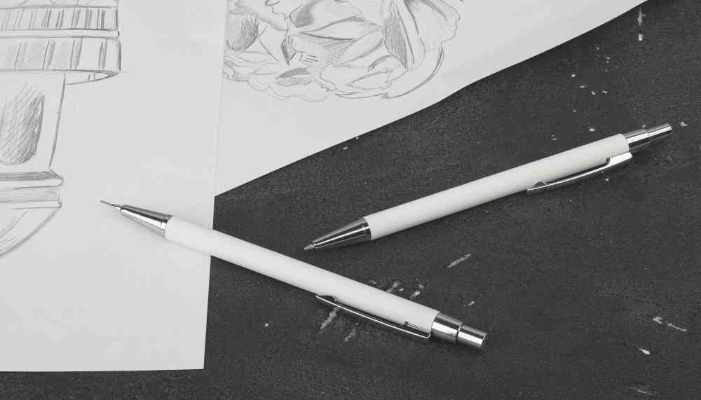 Набор "Ray" (ручка+карандаш), покрытие soft touch - 2