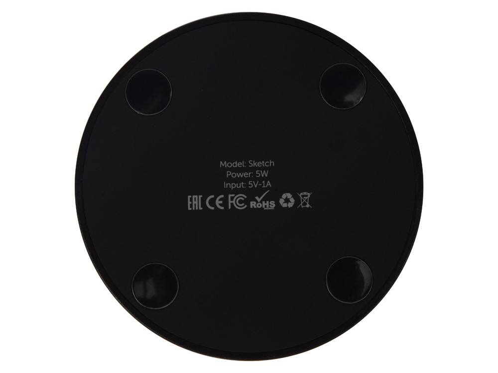Беспроводное зарядное устройство Sketch с закаленным стеклом - 6