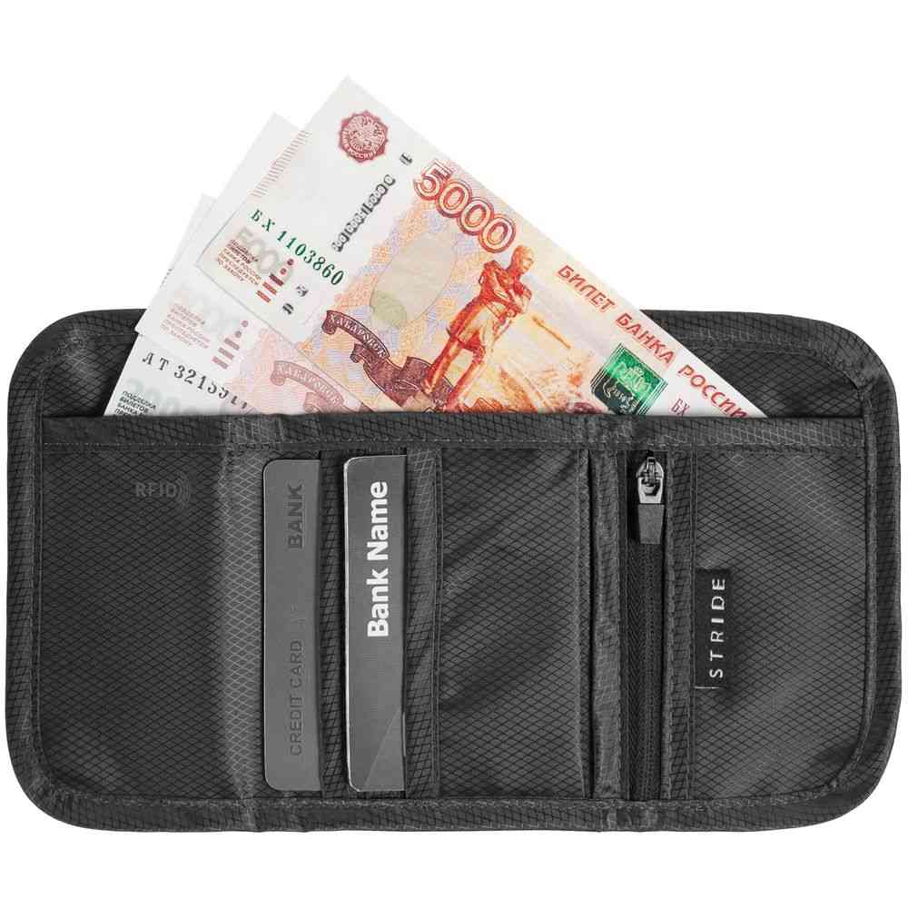 Кошелек Torren с RFID-защитой, серый - 5