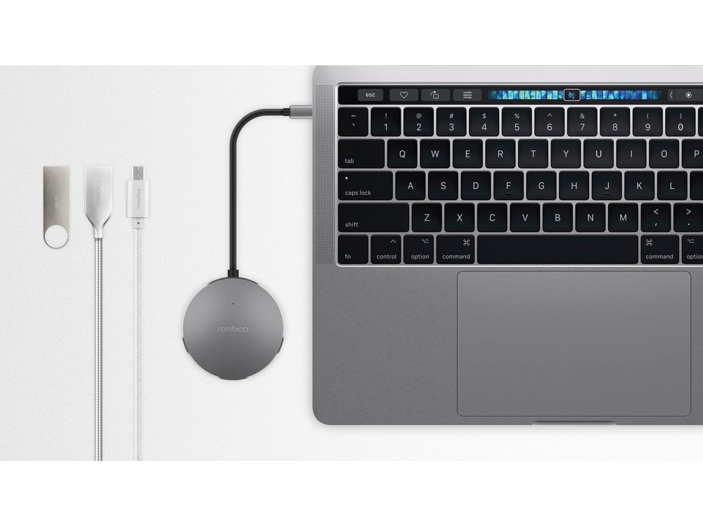 Хаб USB Type-C Hub Metal - 7
