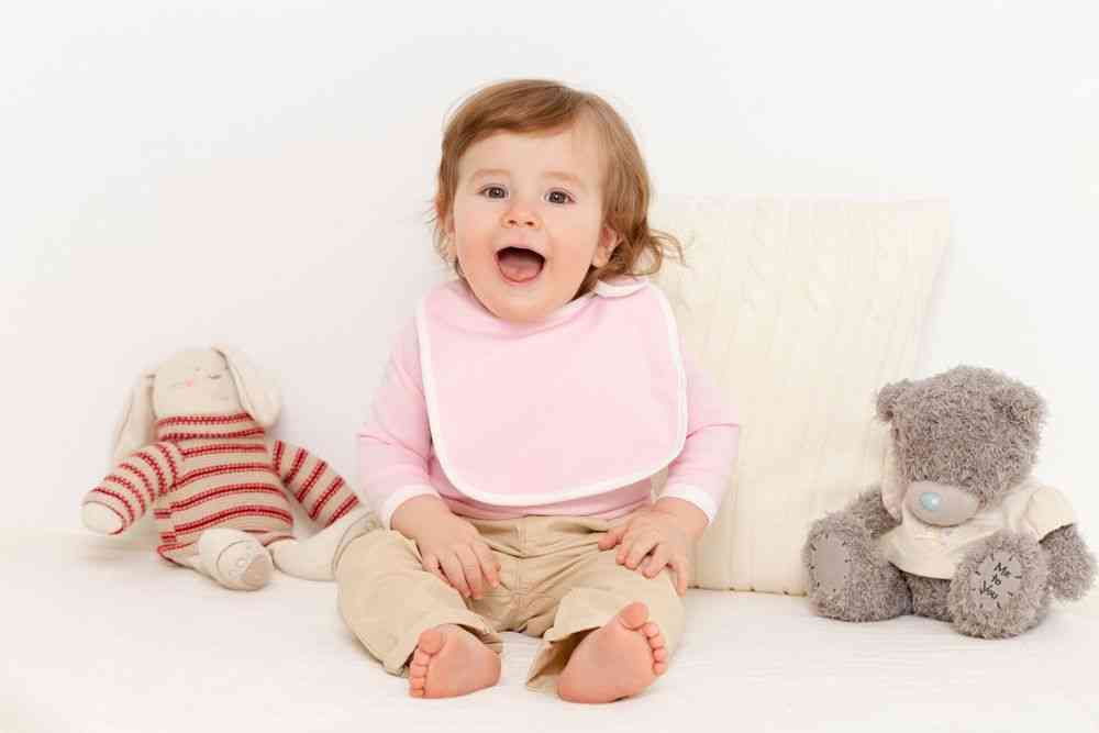 Футболка детская с длинным рукавом Baby Prime, розовая с молочно-белым - 3