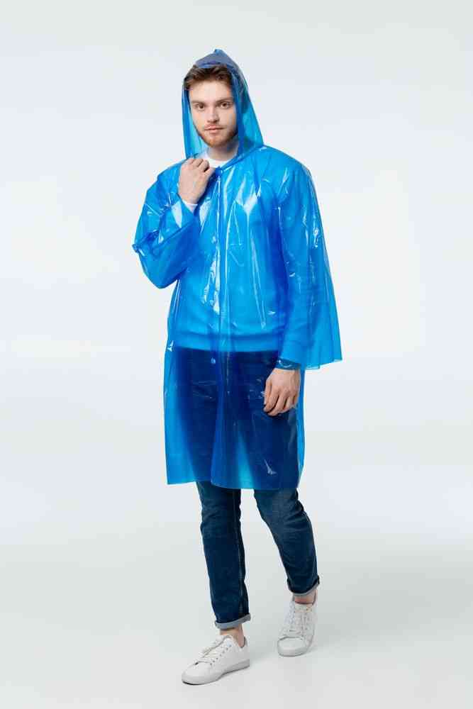 Дождевик-плащ BrightWay, синий - 5