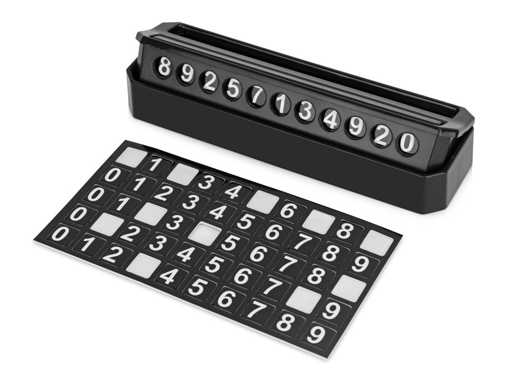 Табличка Tempark с номером телефона для временной парковки - 2