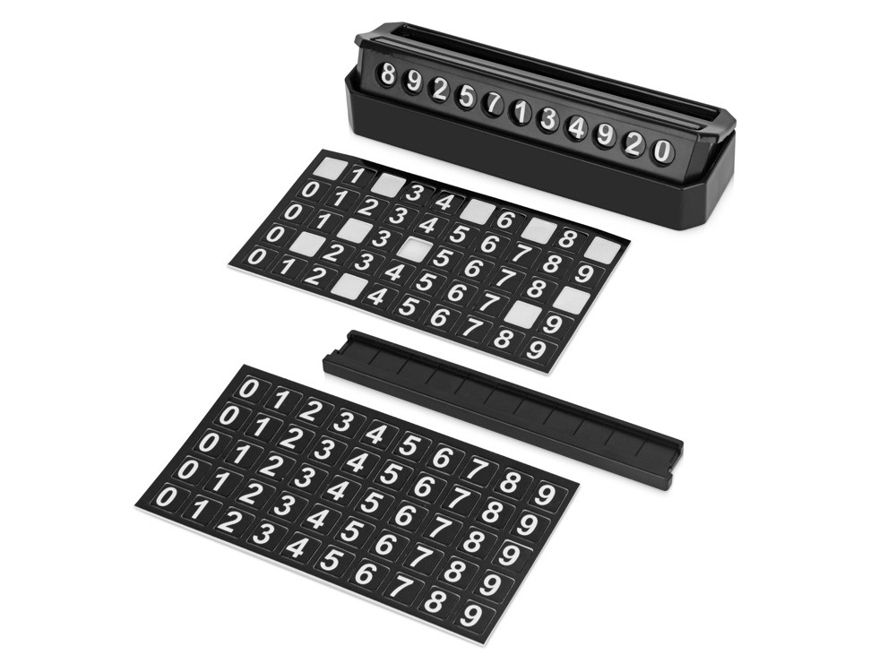 Табличка Tempark с номером телефона для временной парковки - 3