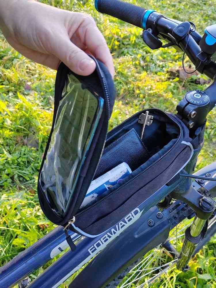 Велосумка Lead Foot, черная - 8