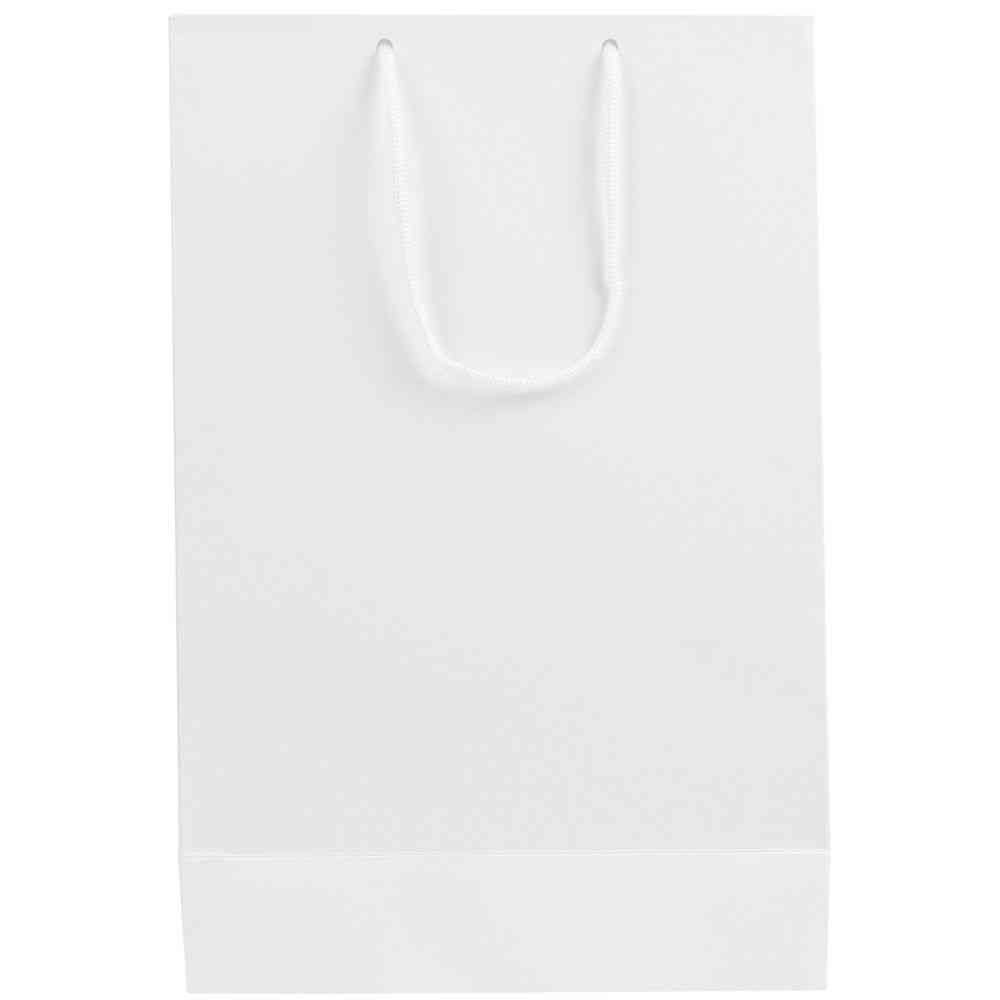 Пакет бумажный &laquo;Блеск&raquo;, средний, белый - 2