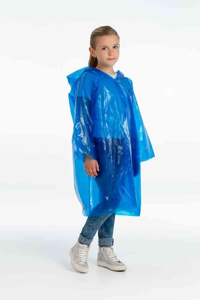 Дождевик-плащ детский BrightWay Kids, синий - 5
