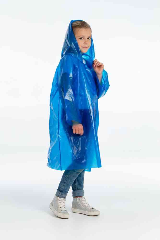 Дождевик-плащ детский BrightWay Kids, синий - 6