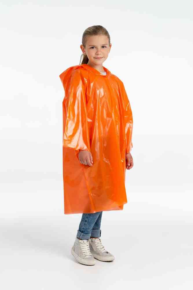 Дождевик-плащ детский BrightWay Kids, оранжевый - 5