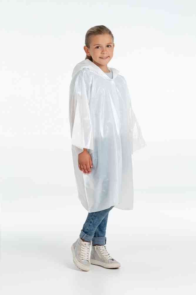 Дождевик-плащ детский BrightWay Kids, белый - 5