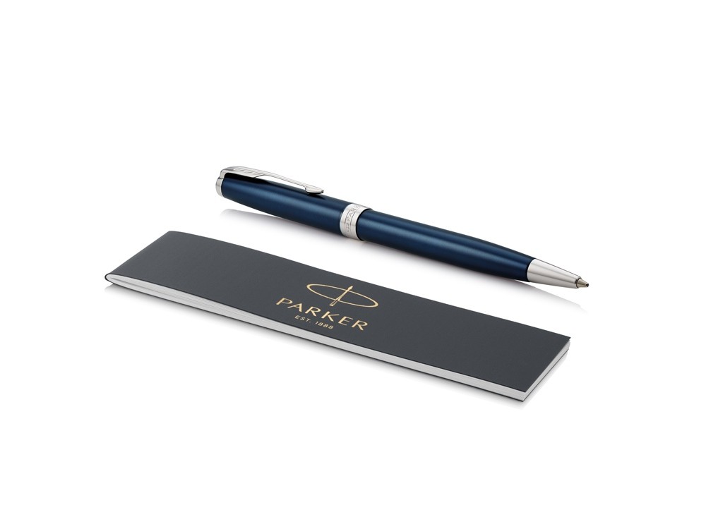 Ручка шариковая Parker Sonnet Core Subtle Blue CT - 3