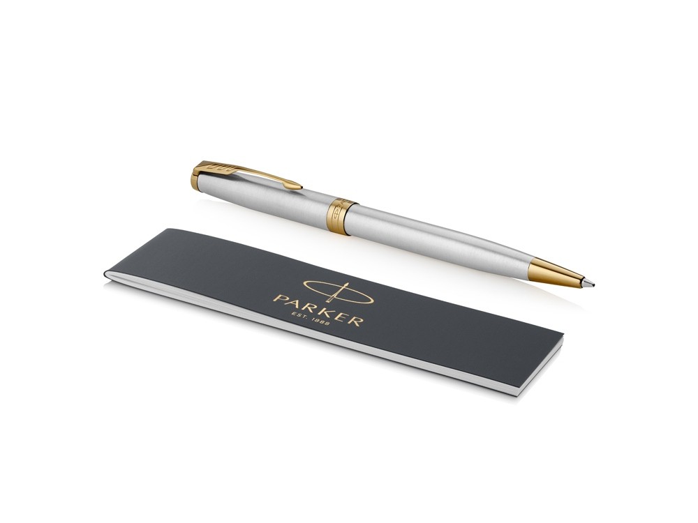 Ручка шариковая Parker Sonnet Core Stainless Steel GT - 3