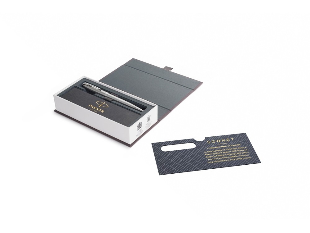 Ручка шариковая Parker Sonnet Core Stainless Steel CT - 4
