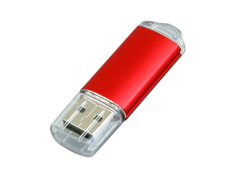 USB 2.0- флешка на 4 Гб с прозрачным колпачком - 3