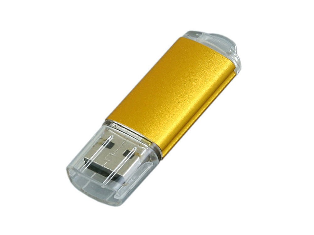 USB 2.0- флешка на 4 Гб с прозрачным колпачком - 3