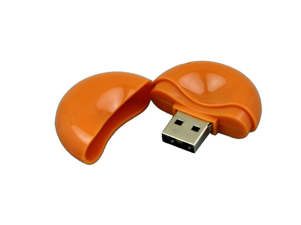 USB 2.0- флешка промо на 8 Гб круглой формы - 2