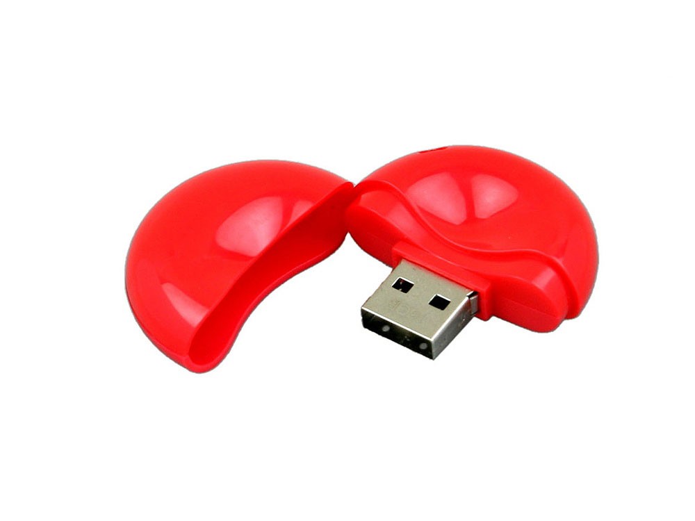 USB 2.0- флешка промо на 8 Гб круглой формы - 2