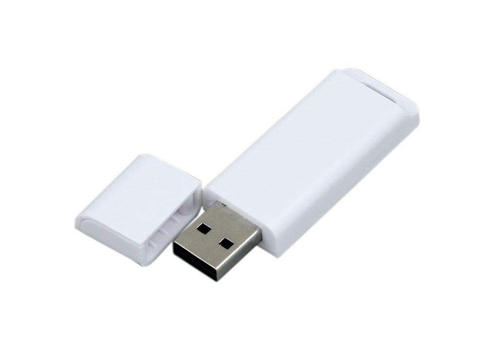 USB 2.0- флешка на 4 Гб с оригинальным двухцветным корпусом - 2