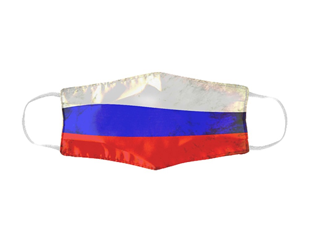 Маска для лица многоразовая с полноцветной запечаткой в крое, M-L - 4