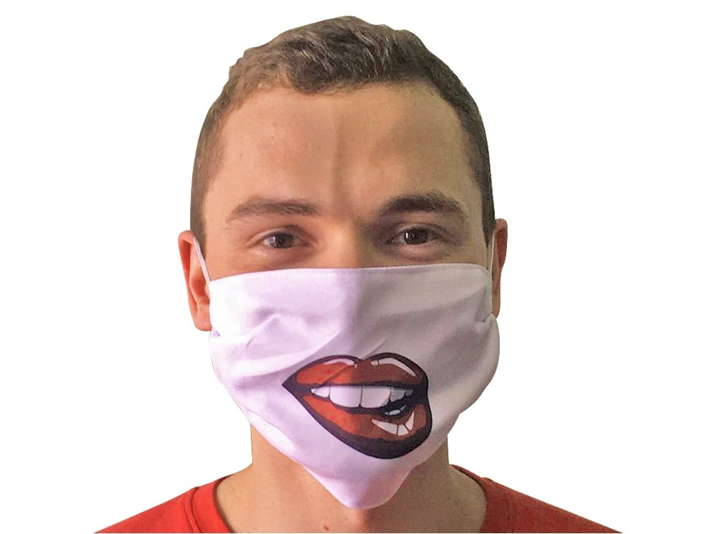 Маска для лица многоразовая для сублимации, M-L - 8