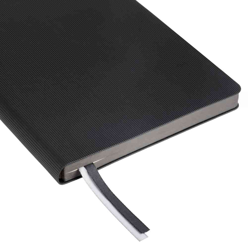 Ежедневник Rain недатированный, черный (без упаковки, без стикера) - 4